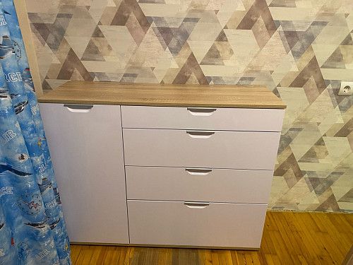 Комод Кастор дуб сонома / мокко фото покупателя 7