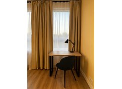 Стул на металлокаркасе Gabi 1 бежевый / черный с серебряными наконечниками фото покупателя 377