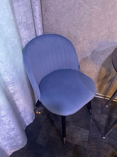 Стул на металлокаркасе Gabi 1 light purple / black фото покупателя 569