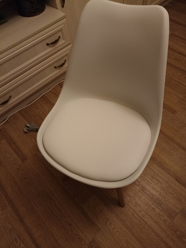 Стул Bonuss blue / wooden legs фото покупателя 32