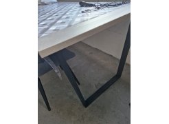 Стол Лота Лофт 120 25 мм дуб делано темный / черный матовый фото покупателя 897