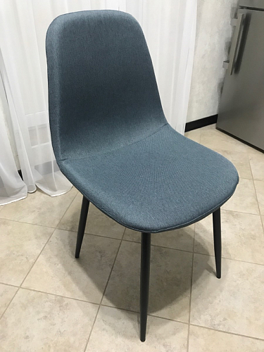 Стул на металлокаркасе Lilu 05 gray / white фото покупателя 60