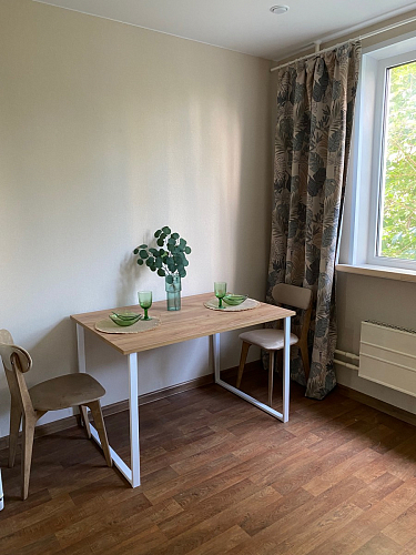 Стол раскладной Лота Лофт 120 25 мм юта / черный матовый фото покупателя 772