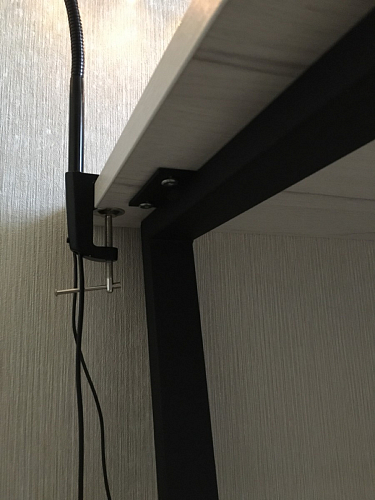 Деревянный стол Лота Лофт 140х80 черный матовый / бетон светлый фото покупателя 227