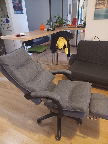 Компьютерное кресло Rapid голубое фото покупателя 223