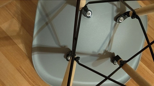 Пластиковый стул Eames PC-015 желтый фото покупателя 273