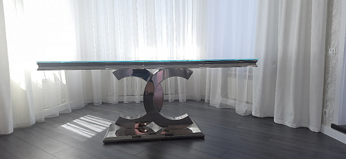 Стол на тумбе Klod белый фото покупателя 2