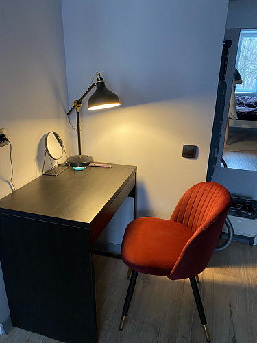 Стул на металлокаркасе Gabi green / black / silver фото покупателя 19