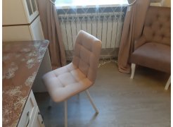 Стул на металлокаркасе Чилли розовый / черный каркас фото покупателя 5