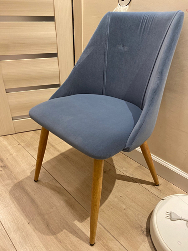 Стул на металлокаркасе Morgan dark gray фото покупателя 10