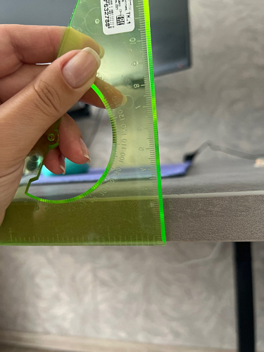 Деревянный стол Лота Лофт 120х75 белый матовый / дуб крафт золотой фото покупателя 279