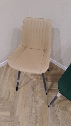 Стул на металлокаркасе Седа К кирпичный / черный фото покупателя 213