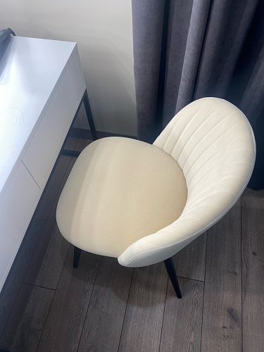 Стул на металлокаркасе Gabi latte / gold / black фото покупателя 972