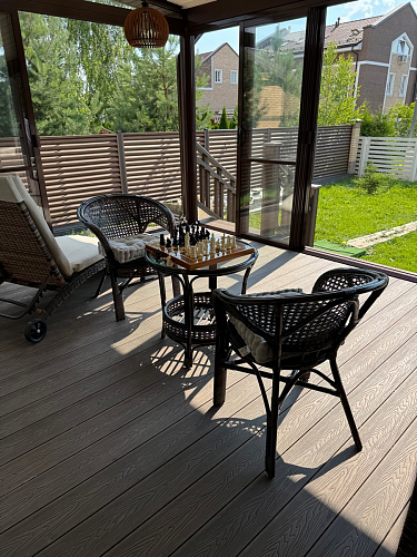 Кофейный комплект из ротанга Pelangi/Пеланги walnut грецкий орех фото покупателя 5