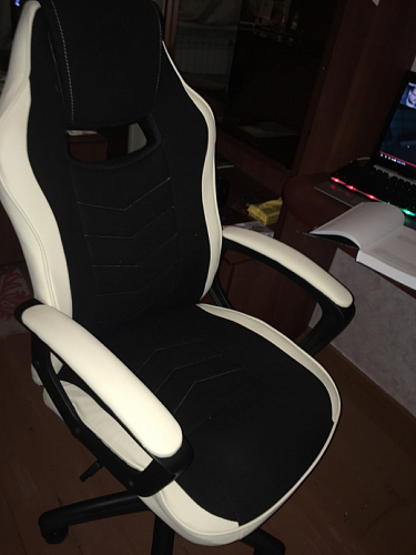 Компьютерное кресло Gamer черное / серое фото покупателя 62