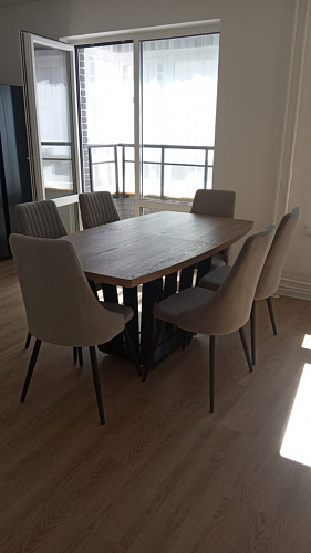 Стол на тумбе Эудес черный фото покупателя 26