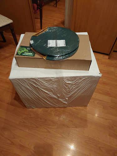 Стул на металлокаркасе Чилли синий / белый фото покупателя 875