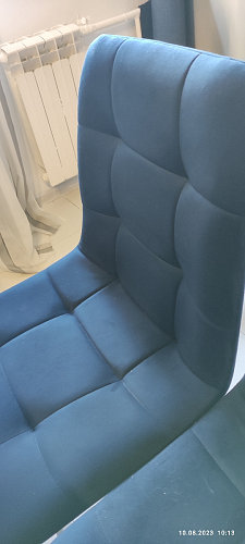 Стул на металлокаркасе Чилли зеленый / белый каркас фото покупателя 99