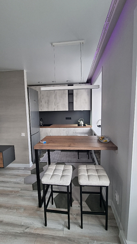 Барный стул Лофт катания минт / белый матовый фото покупателя 50