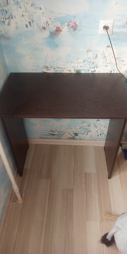 Стол письменный Kiwi белый - Уцененный экземпляр фото покупателя 129