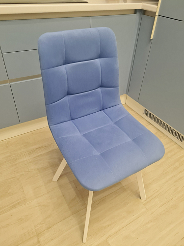 Стул на металлокаркасе Чилли черный / зеленый фото покупателя 1382