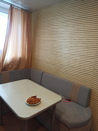 Кухонный диван Токио левый желтый / коричневый микровельвет фото покупателя 1