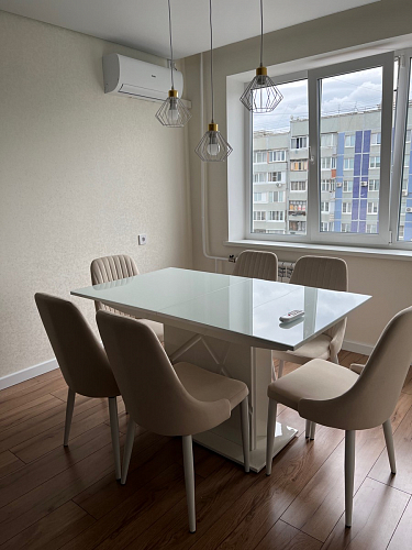 Стул на металлокаркасе Kora beige / black фото покупателя 45