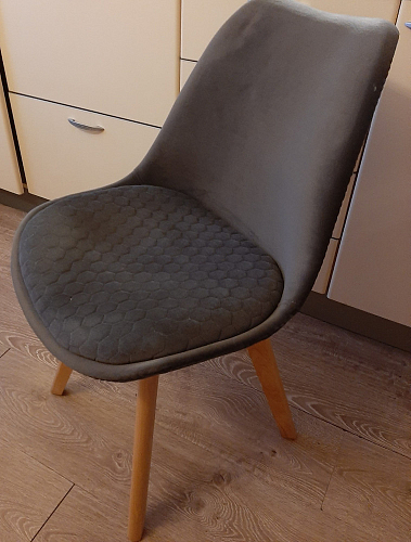 Деревянный стул Bonuss black / black фото покупателя 110