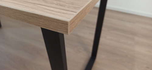 Стол раскладной Лота Лофт 120 25 мм юта / черный матовый фото покупателя 466