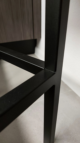 Барный стул Лофт ткань канди грей / черный матовый фото покупателя 309