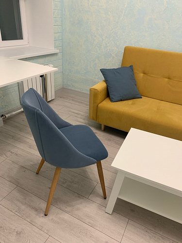 Стул на металлокаркасе Morgan dark gray фото покупателя 1