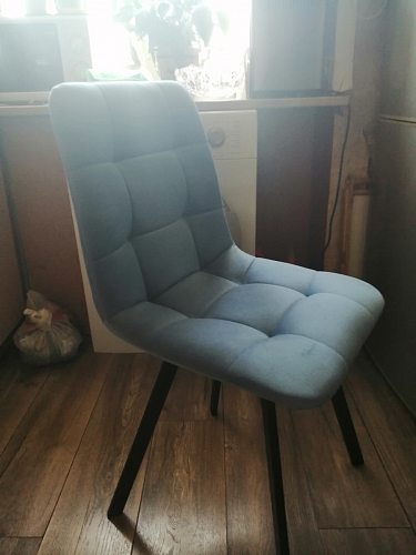 Комплект стульев Чилли 2 шт бежевый / черный фото покупателя 731