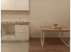 Стол Лота Лофт 140 25 мм юта / белый матовый фото покупателя 450