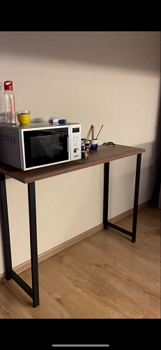 Барная стойка Дилан Лофт 120х60х110 бетон фото покупателя 84