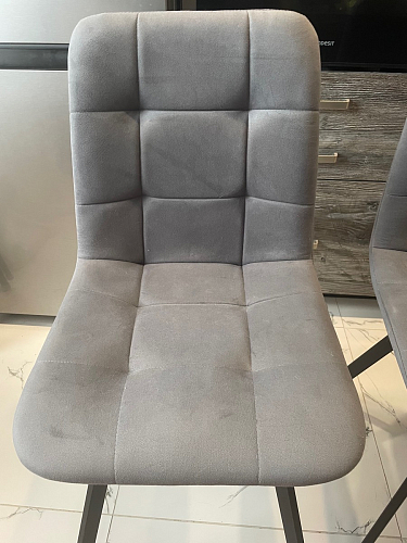 Стул на металлокаркасе Чилли К кирпичный / черный фото покупателя 19