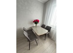 Стул на металлокаркасе Вейв П темно-серый / черный фото покупателя 350