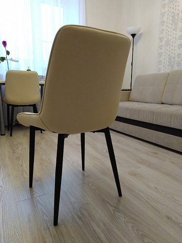 Стул на металлокаркасе Seda бежевый фото покупателя 13