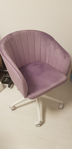 Компьютерное кресло Тибо светло-коричневый / белый фото покупателя 65