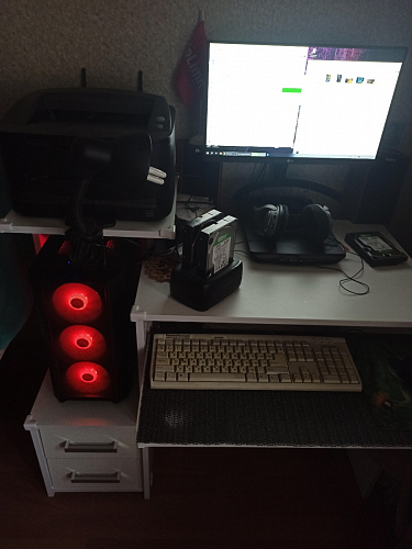 Компьютерный стол Джаз-24 левый венге фото покупателя 131