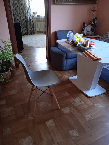 Пластиковый стул Eames PC-015 желтый фото покупателя 177