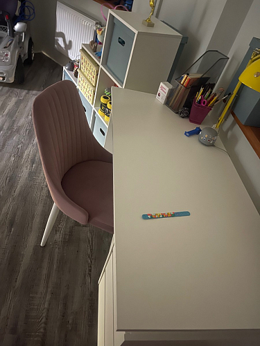 Стул на металлокаркасе Kora white / gray фото покупателя 185