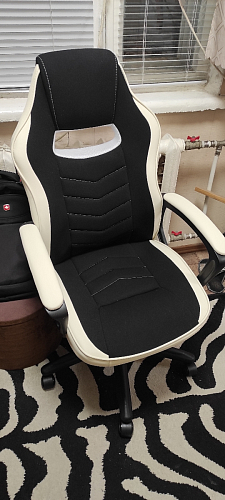 Компьютерное кресло Gamer черное / серое фото покупателя 80