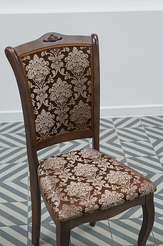 Деревянный стул Луиджи орех / коричневый из шоурума 1