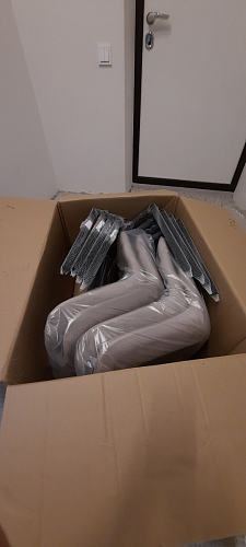 Стул на металлокаркасе Челси морская волна / черный фото покупателя 49