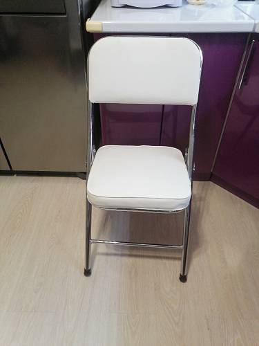 Стул Chair раскладной белый фото покупателя 3