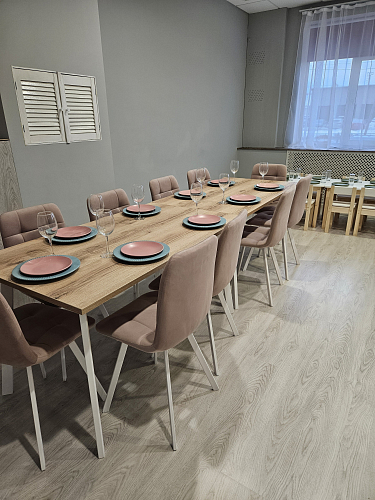 Стол Тринити Лофт 120 25 мм бетон / черный матовый фото покупателя 2