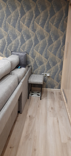 Банкетка Дион кожзам d1 / черный матовый фото покупателя 1