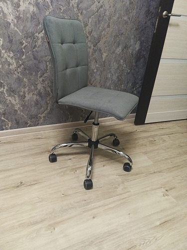 Компьютерное кресло One/Ван флок бежевый 7 фото покупателя 61