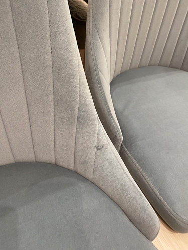 Стул на металлокаркасе Kora black / gray фото покупателя 22