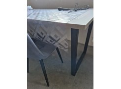 Стол Лота Лофт 120 25 мм сабия / черный матовый фото покупателя 897